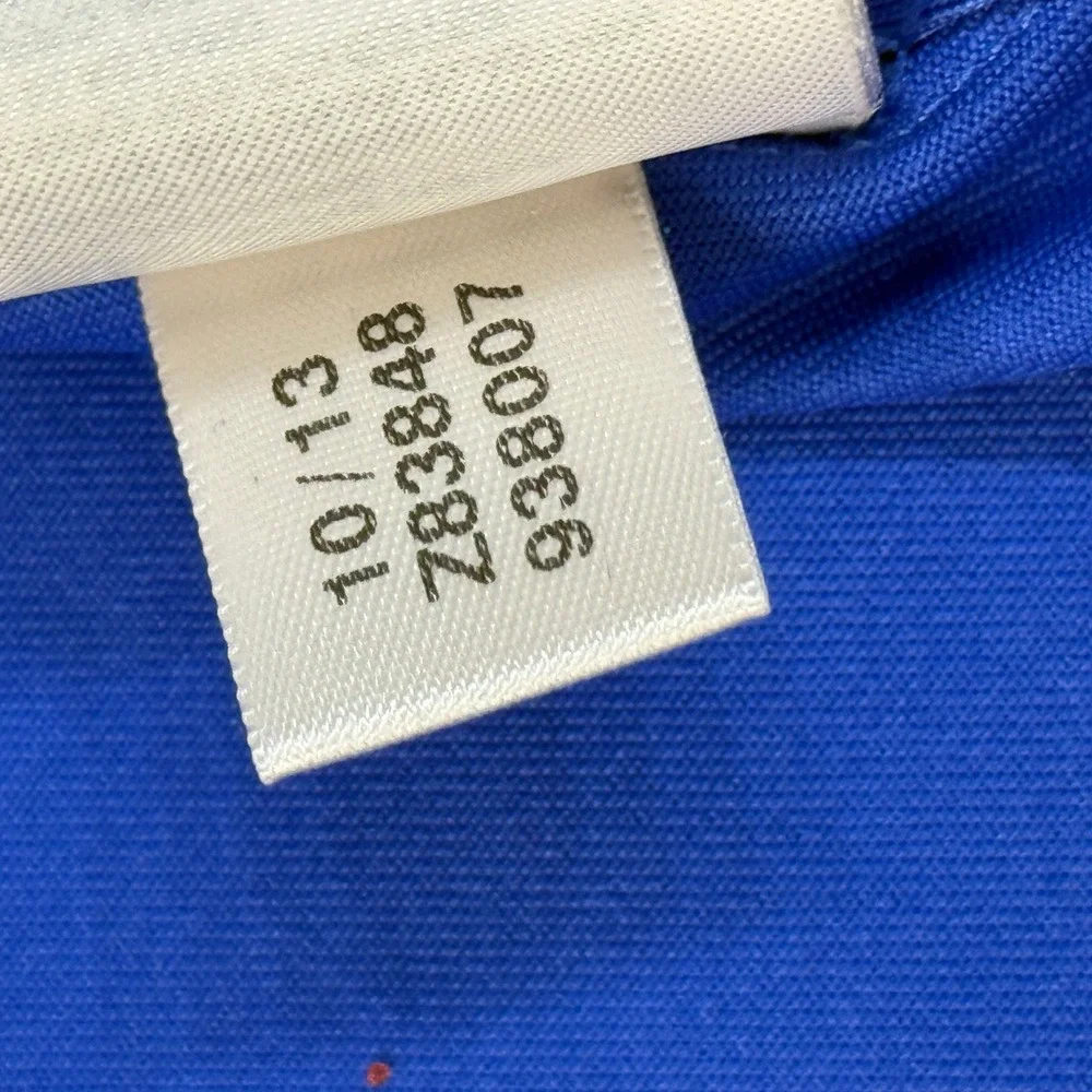 Adidas Golf Polo Shirt Men's Medium Blue Pinehurst 1895 Performance Puremotion‎